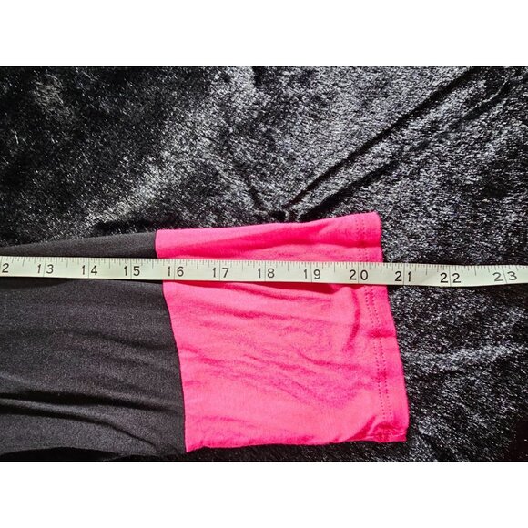 Soprano Plus Color Blocked 3/4 Sleeve Dress - Pink and Black - SZ 3XL - Picture 4 of 6